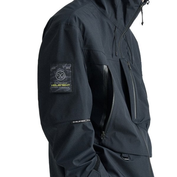 더블 훅 벨크로 와펜 (BLACK)