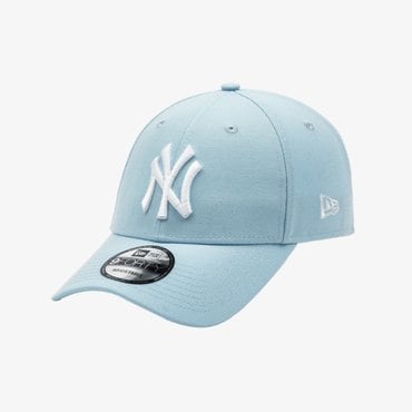 뉴에라 MLB 뉴욕 양키스 베이직 볼캡 글래시얼 블루 14561885