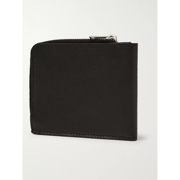 페블 그레인 가죽 집어라운드 지갑 19971654707027775