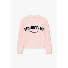 [부산점] 보브)) 프론트 레터링 니트 풀오버 (7125150100)