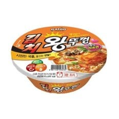 팔도 김치 왕뚜껑 110g x18개