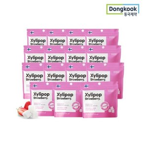 자일리팝 자일리톨 캔디 딸기 30g x 15봉