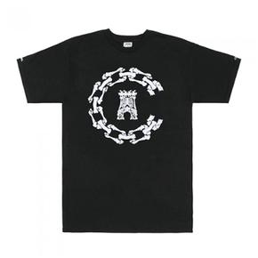 크룩스앤캐슬 BONEZ CHAIN C SS TEE - BLK(1540707)