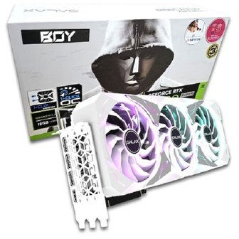 아이코다 갤럭시 BOY 지포스 RTX 4080 SUPER SG WHITE OC D6X 16GB 그래픽카드