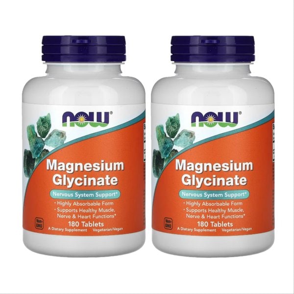 마그네슘 글리시네이트 마그네슘 200mg 180타블렛 X 2통