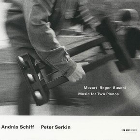 WOLFGANG AMADEUS MOZART/ MAX REGER/ FERRUCCIO BUSONI - MUSIC FOR TWO PIANO/ ANDRAS SCHIFF,