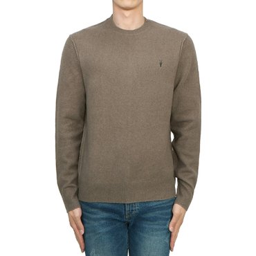 올세인츠 스태튼 남성 니트 MK019V SPLINTER BROWN