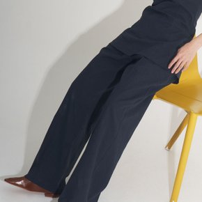 CMNMSTUDIO / Classic linen pin tuck slacks (2 Color)