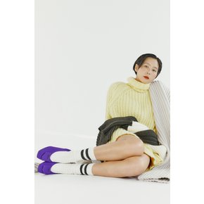 [SB X NODO KNITS] Pebble knit flat(purple)_DG1DA22601PUR