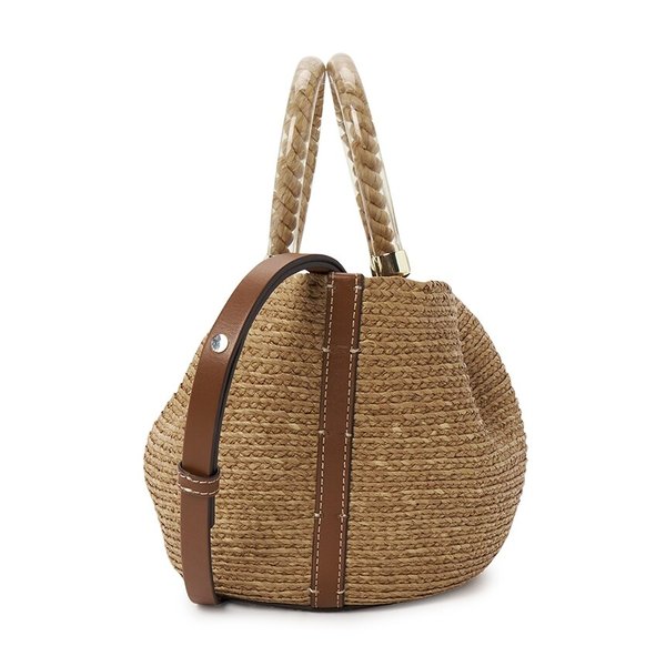 카멜리아 여성 바스켓백 BAG51749 NOUGAT CUOIO
