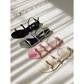 vivi ribbon sandal  4color