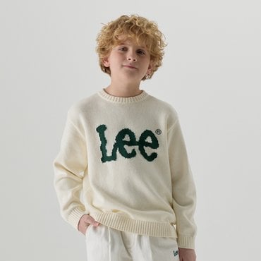 Lee Kids 빅 트위치 레귤러핏 풀오버 아이보리 LK2501KT01IV