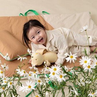 에콘드 [Toddler] 원더랜드 낮잠베딩 세트_Almond (30x50cm)