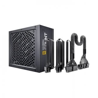 맥스엘리트 MAXWELL COUNT 850W 80PLUS GOLD 풀모듈러 ATX 3.0 (PCIE5) (본체+플랫멀티팩)