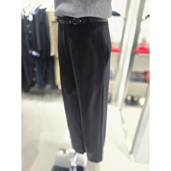 [여주점] 절개 포인트 세미 와이드 벨티드 팬츠 EQ4WP261