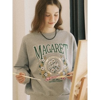 아워호프 Margaret Garden Sweatshirt - Melange Grey