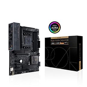 ASUSTek AMD B550 Ryzen AM4 CPU ATX 4.0  Thunderbolt 4 2.5Gb  M.2  USB 3.2 Gen2  CREATOR