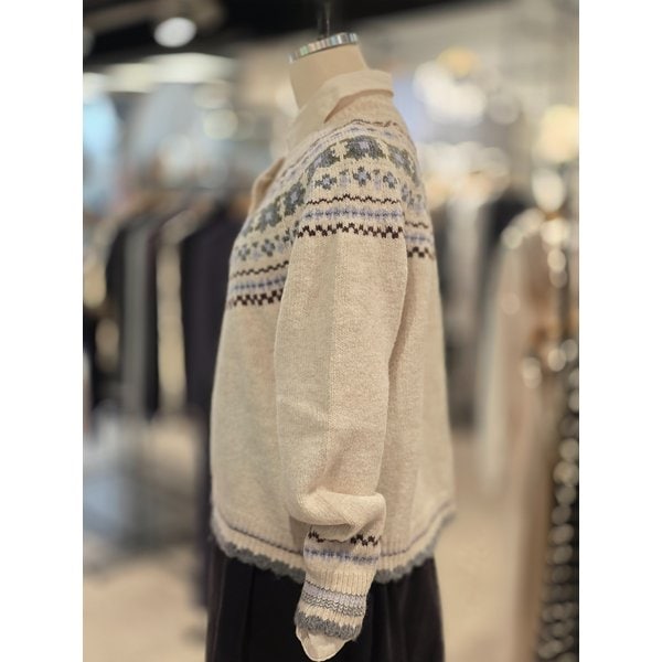 [파주점] 랩  노르딕 단추 가디건 AR7XG489