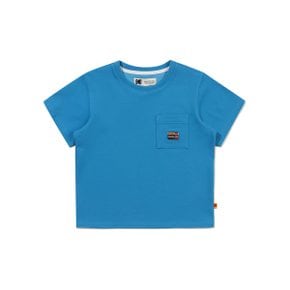 [공식]프레쉬 아스킨 포켓 반팔 티셔츠 키즈 S.BLUE
