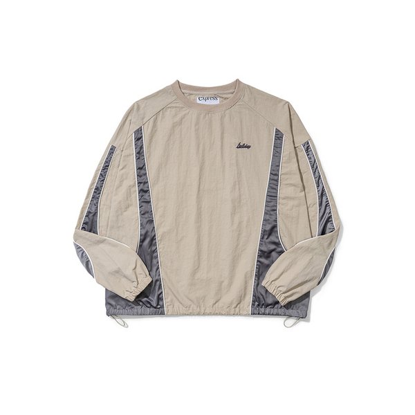 에센셜 나일론 풀오버_베이지