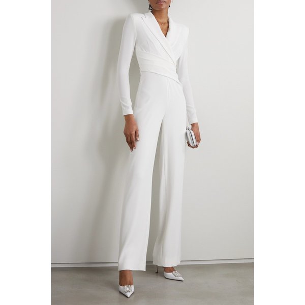 탈보트 런호프 랩 이펙트 크레이프 점프수트 화이트 1647597290221674