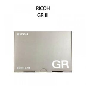 [토, 일, 공휴일] [신품] RICOH GR III 리코 하이 엔드 컴팩트 디지털 카메라