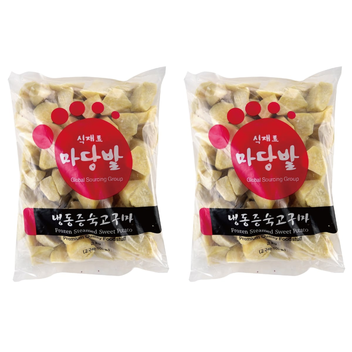 마당발 냉동 증숙고구마