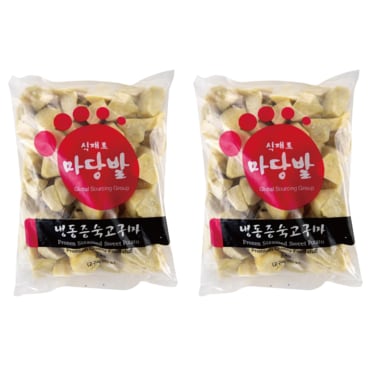  마당발 냉동증숙고구마 (IQF, 중국산, 2kg), 2개