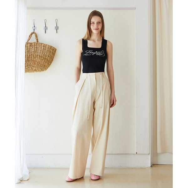 [시흥점] 여성 스칼럽 레터링 인타샤 나시 (ES2OTH58)