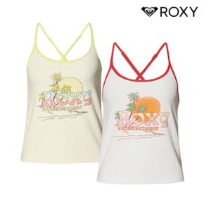 ROCEAN WAVE TERRY TANK 타월소재 슬리브리스 탑 (RG21RE511)_ST