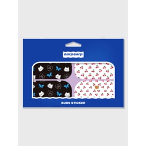 Earpearp galaxy buds sticker pack-purple