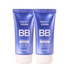 (2개)푸드어홀릭 퍼펙트 커버 스네일 비비크림 BB크림 50ml