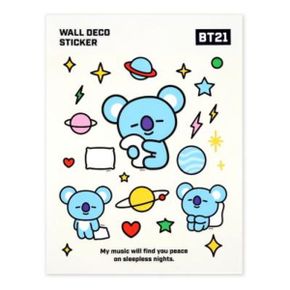 BT21 월 데코 스티커 / 코야(KOYA)