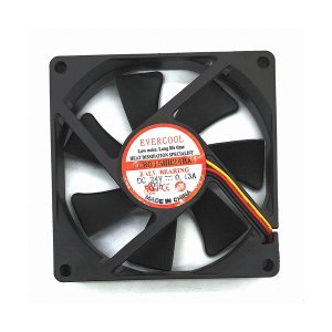 엠지솔루션 [EC8015HH24BA-3P] EVERCOOL 쿨러 (80mm 15T/2볼베어링/24V/3P)