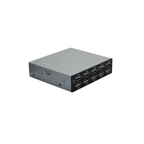 SEDNA - USB 20 10 포트 25인치 베이 내장 허브 컬러-블랙