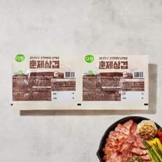  [냉장][다향] 참나무 훈제삼겹 슬라이스 500g (250g*2팩)