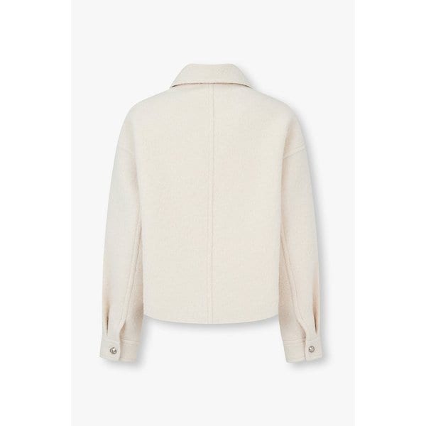 알파카 블렌드 숏 셔츠 자켓 7126110502104