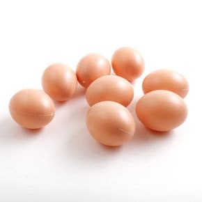 KC인증 달걀모형 1개입 가짜 계란 플라스틱 소품 부활절 그리기 장식 만들기 황란 인형