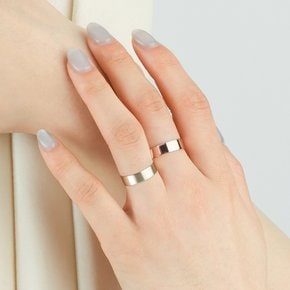 14K 평반지 유광 무광 로즈골드 샴페인골드 F타입