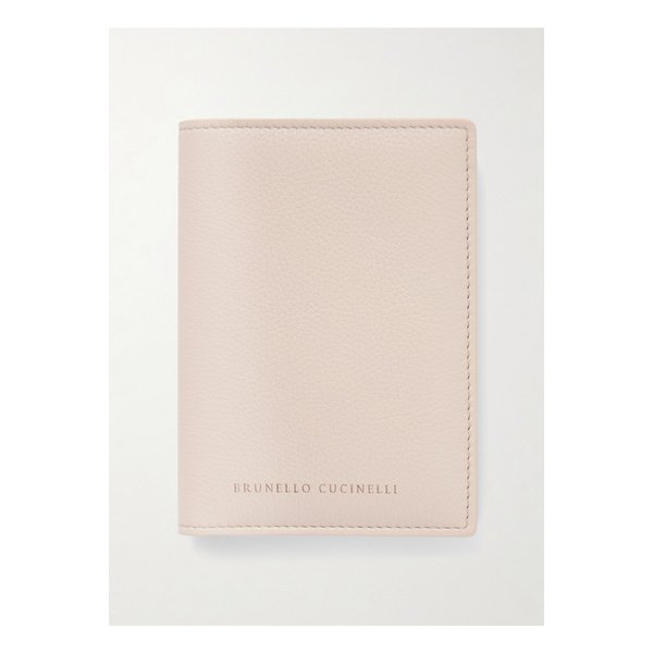 브루넬로쿠치넬리 엠보싱 텍스처 가죽 카드홀더 아이보리 46376663162905647