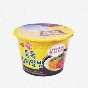 오뚜기 맛있는 톡톡 김치알밥컵밥 192g 6개