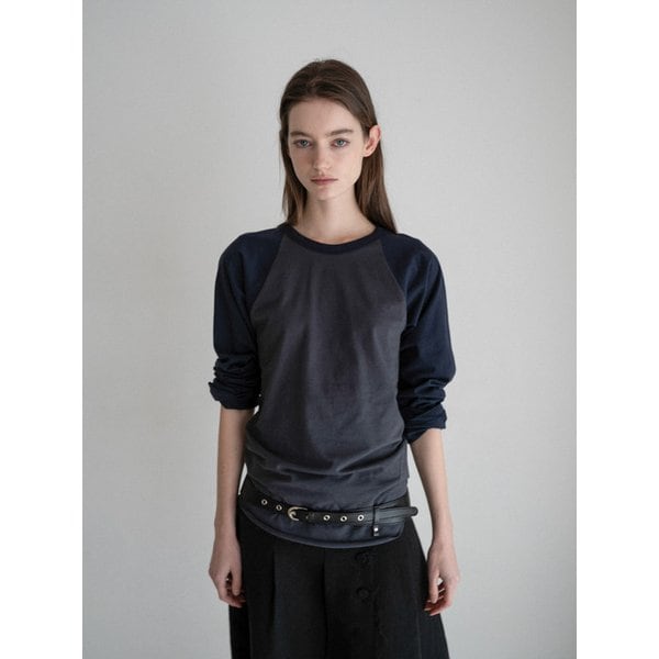 SAND RAGLAN TEE (NAVY)