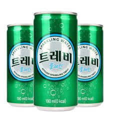 탄산수 플레인 캔 trevi 190mlX30(can)