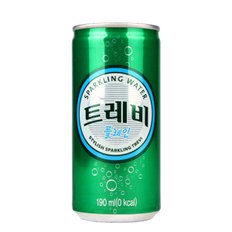 탄산수 플레인 캔 trevi 190mlX30(can)