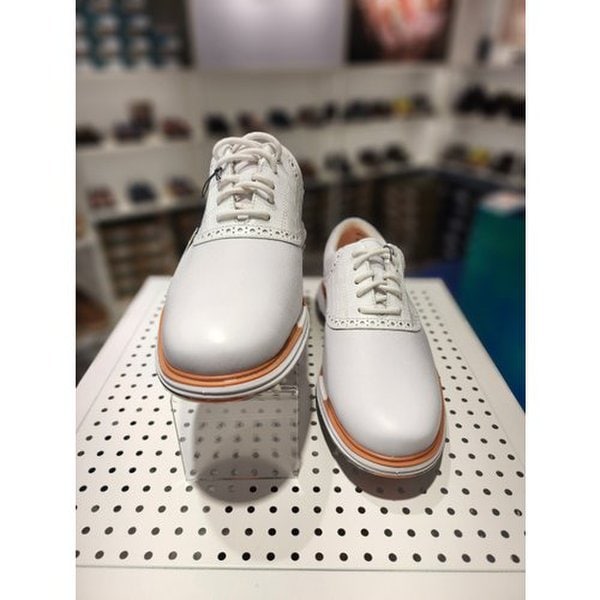 [여주점] ØRIGINALGRAND SADDLE GOLF X UN ARROWS_흰색 남성 골프화CHSO3E310WT