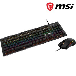 FORGE GK300 유선 키보드 마우스 세트 기계식 청축 컴퓨터 게임용 사무용