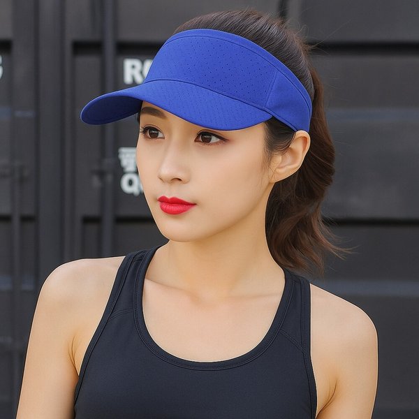[아일렌]쿨링 메쉬 스포츠 썬캡(블루)