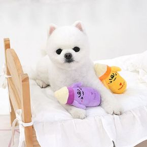밀크보틀 강아지장난감 랜덤발송 1P
