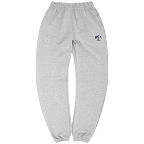 USA SWEATPANTS (MELANGE GREY)