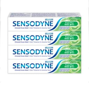 후레쉬 플러스 치약 120g*4